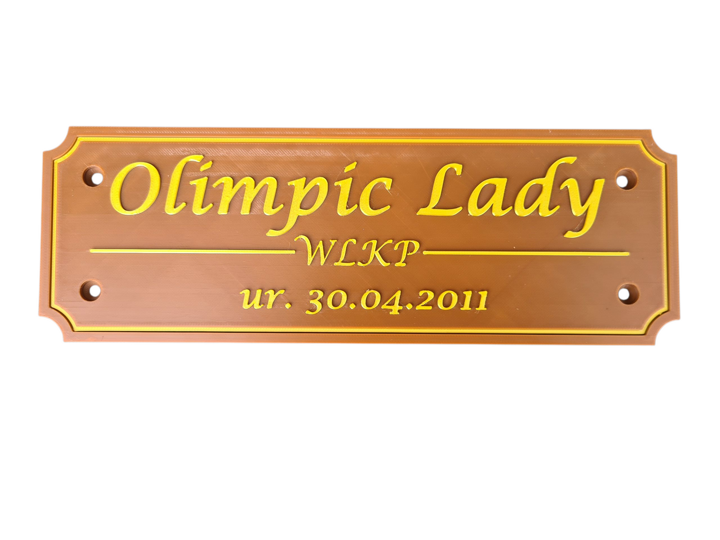 Plaque - Personalized