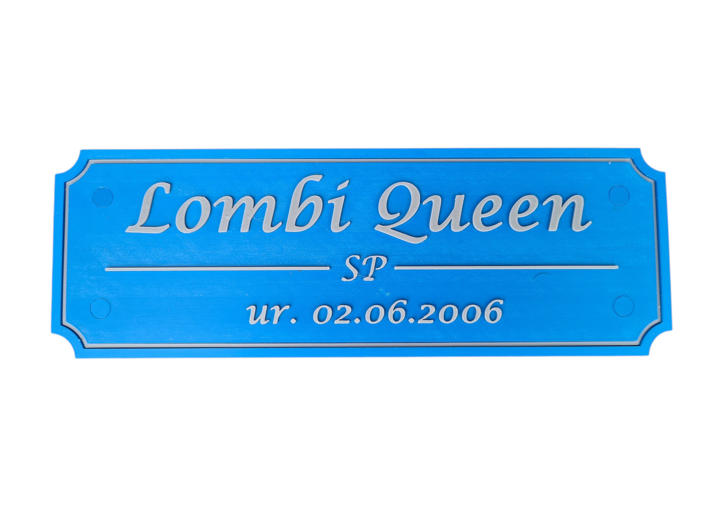 Plaque - Personalized