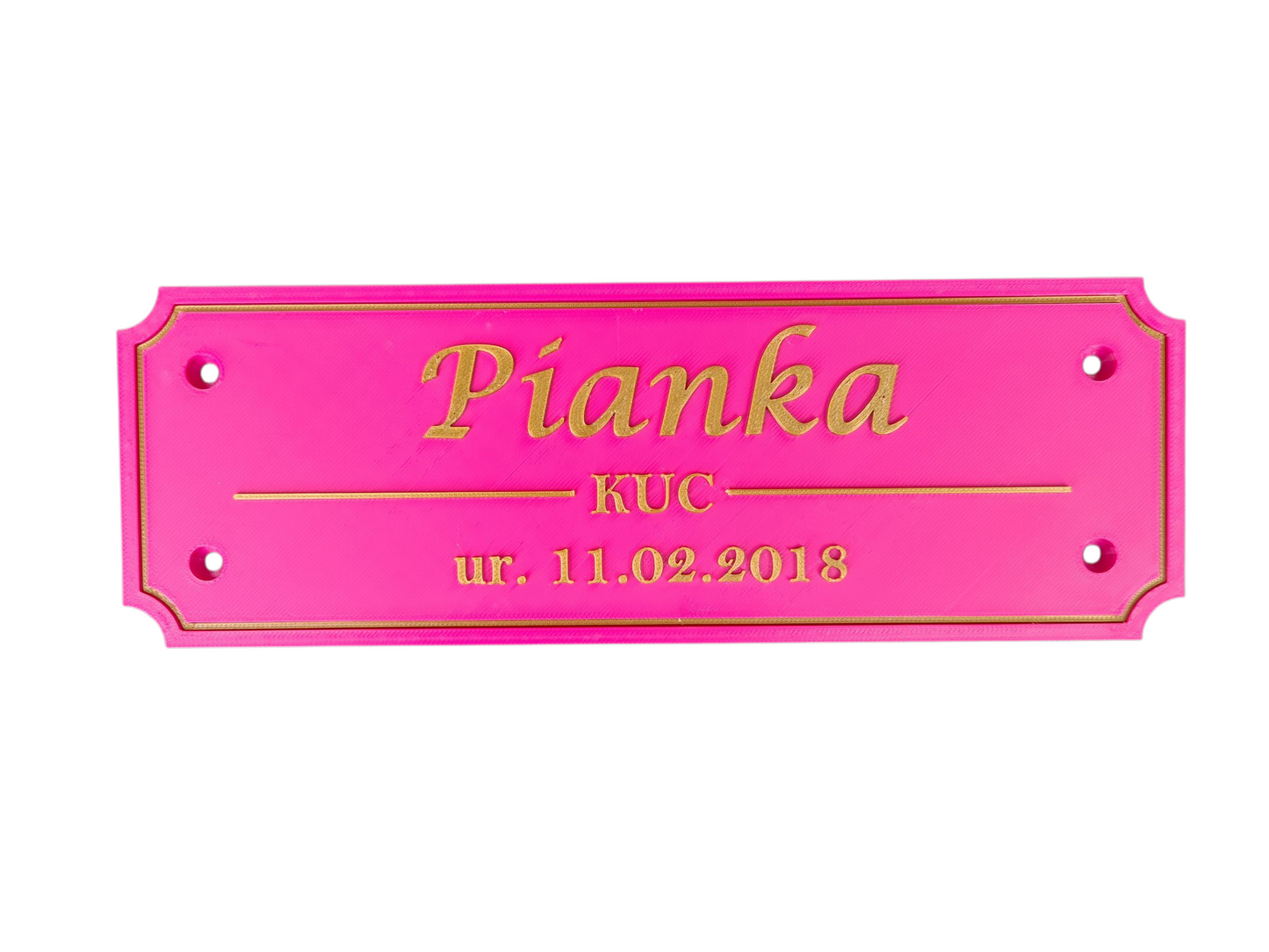 Plaque - Personalized