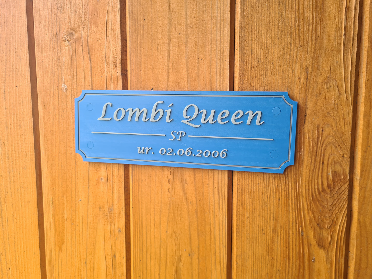 Plaque - Personalized