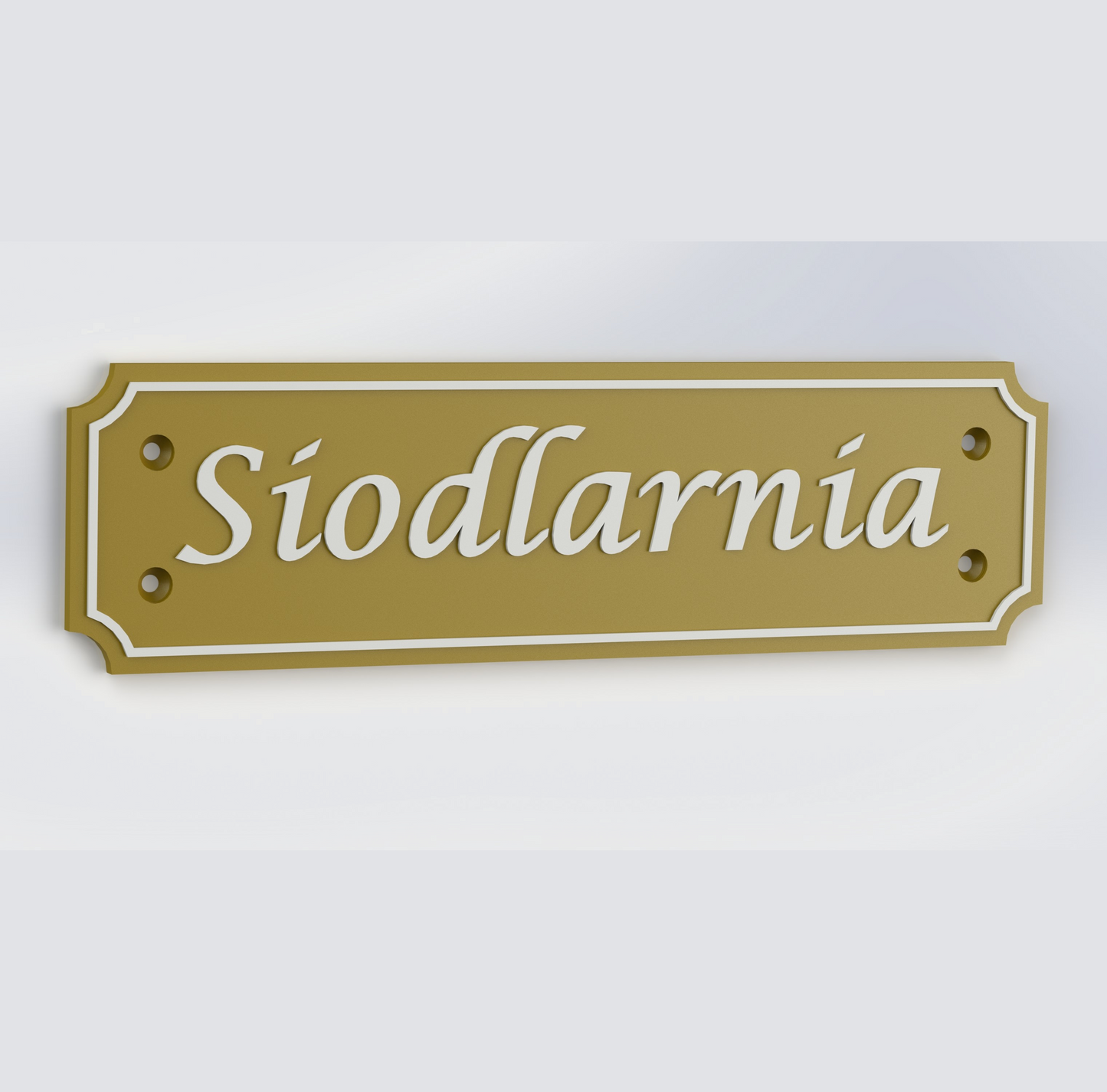 Tabliczka - Personalizowana z tekstem lub logo