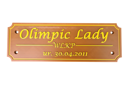 Plaque - Personalized