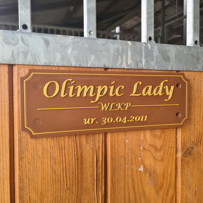 Plaque - Personalized