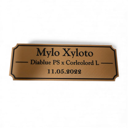 Tabliczka - Personalizowana